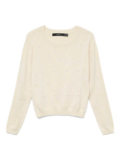 MAGLIA GLORY VERO MODA DA DONNA PANNA