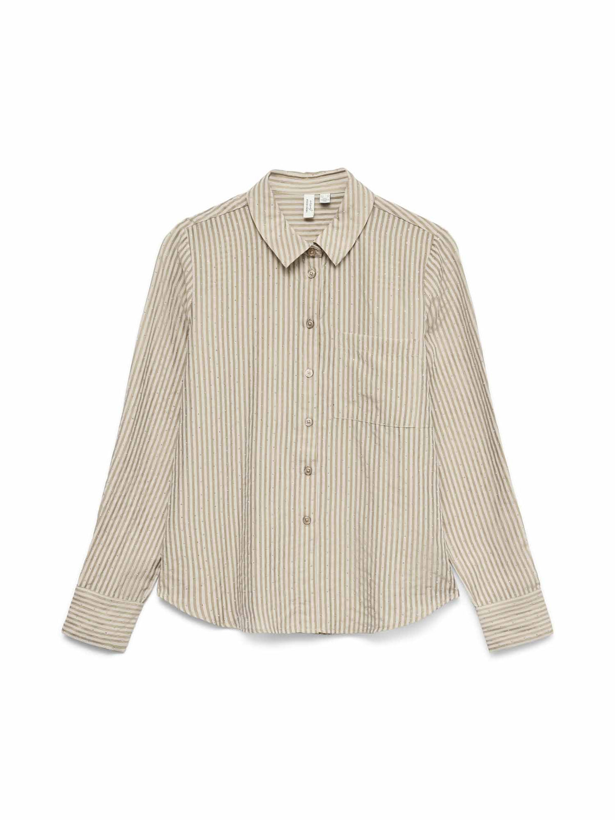 Vero moda imara camicia da donna bianco beige