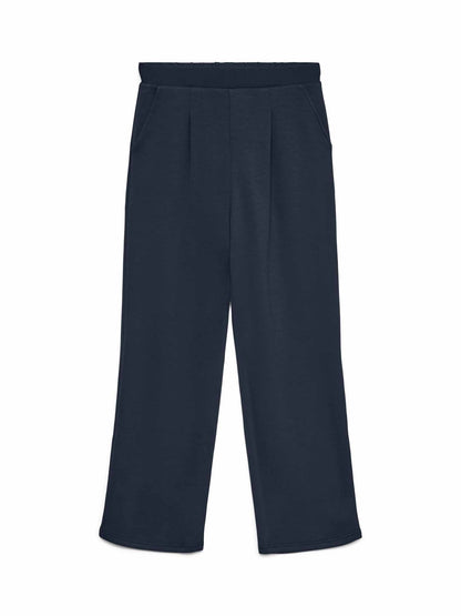 Pantaloni a vita alta Vero Moda Vmhali in blu donna