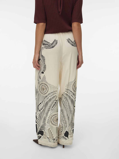 Pantaloni Lalita Vero Moda panna da donna per primavera estate