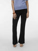 pantaloni-flare-daria-da-donna-neri-in-cotone-di-vero-moda