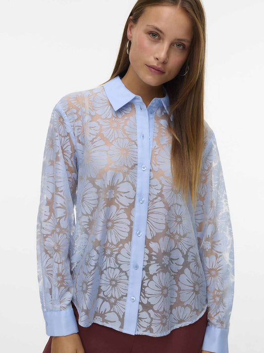 Camicia Vero Moda Brunn unisex adulto in viscosa a stampa