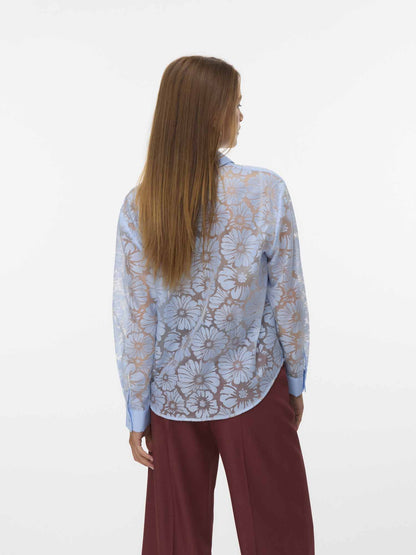 Camicia Vero Moda Brunn unisex adulto in viscosa a stampa