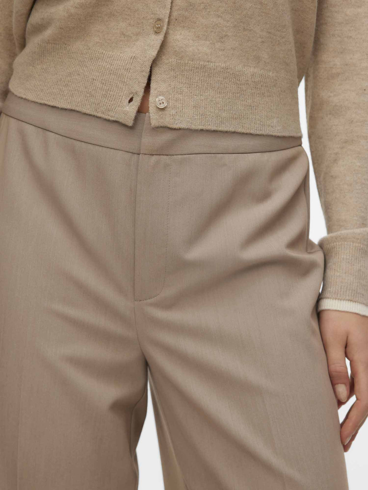 Vero moda dallas pantalone da donna beige