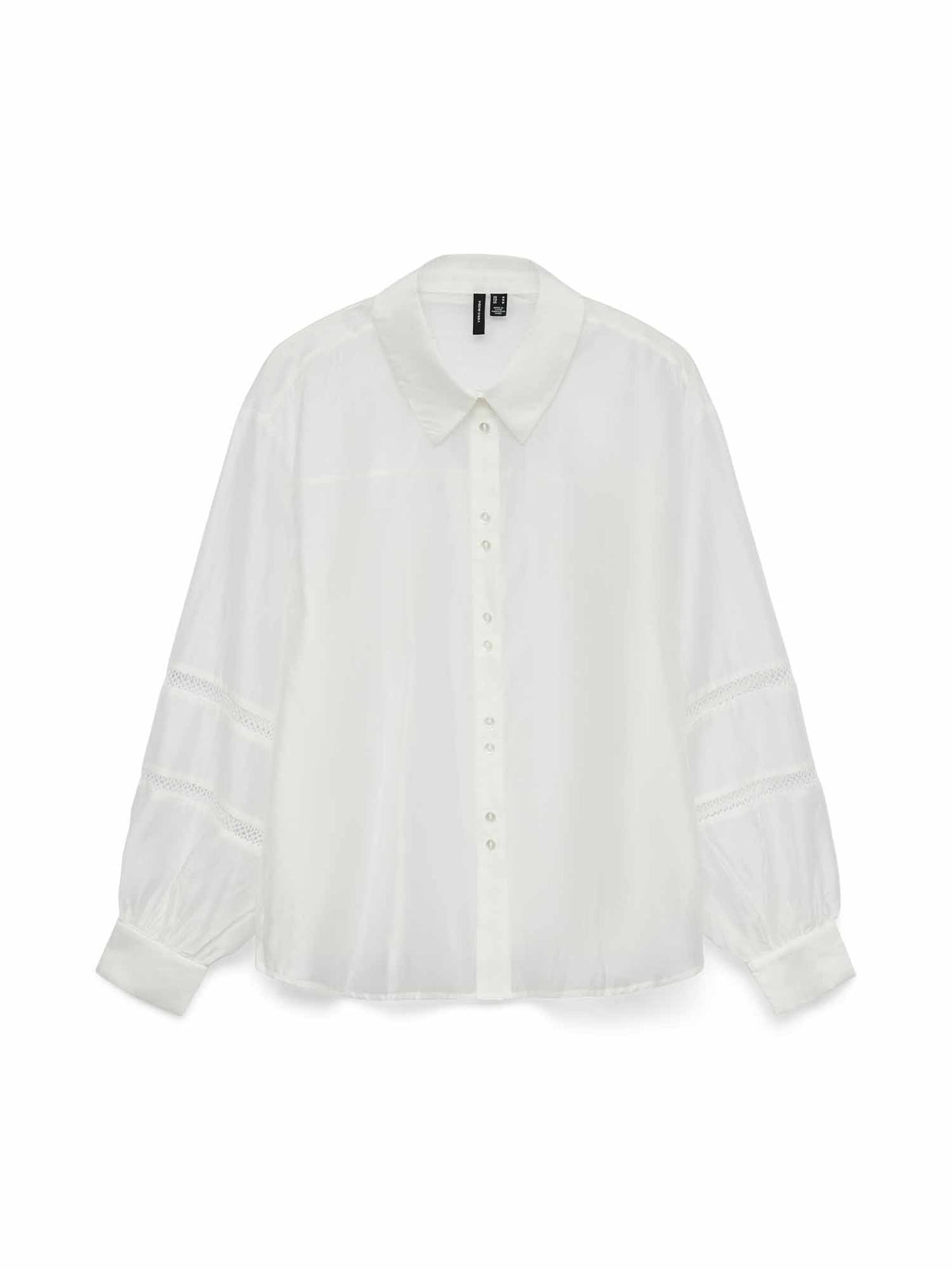 Vero moda jenna camicia da donna panna
