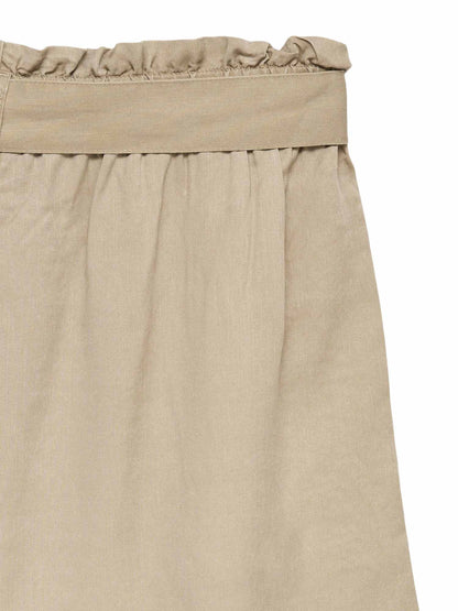 Pantaloni beige Vero Moda Bree da donna per la primavera-estate