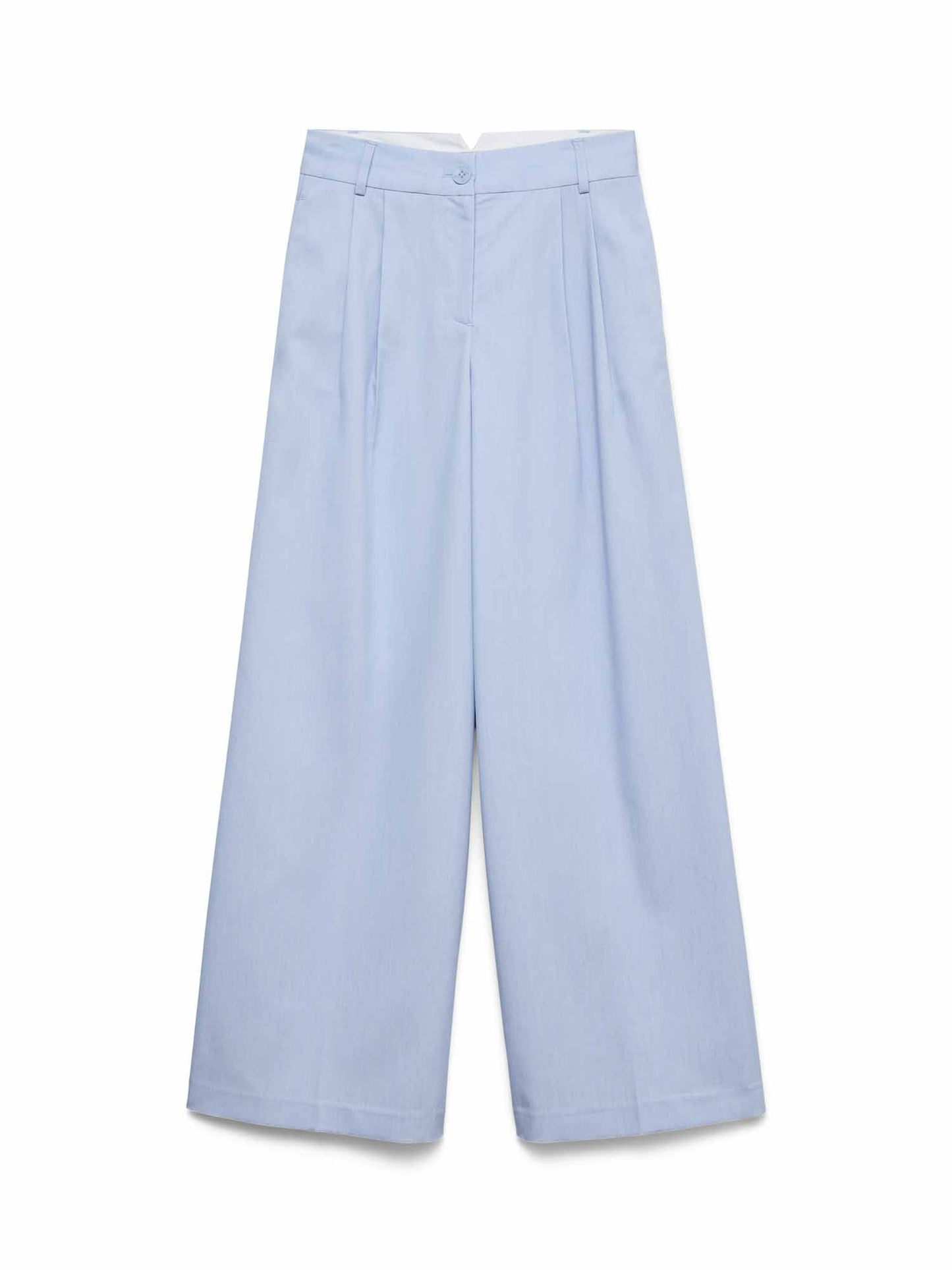 Pantaloni Vero Moda Nille da donna in azzurro