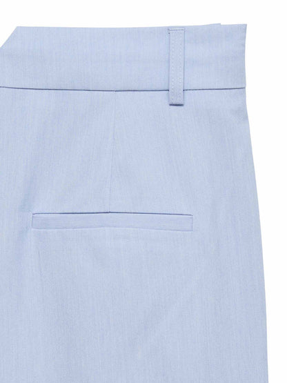 Pantaloni Vero Moda Nille da donna in azzurro