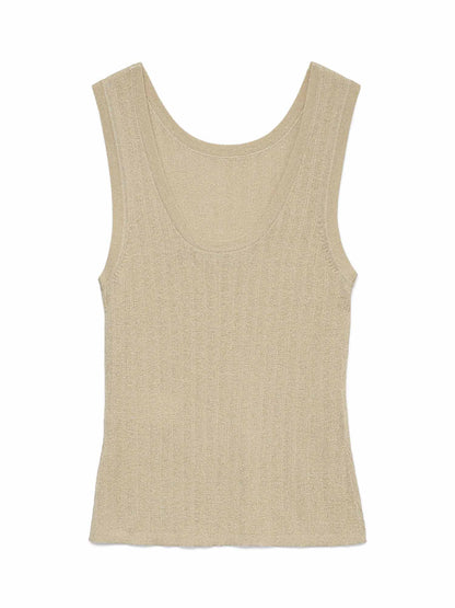 Vero Moda Secret, canotta donna beige elegante e versatile