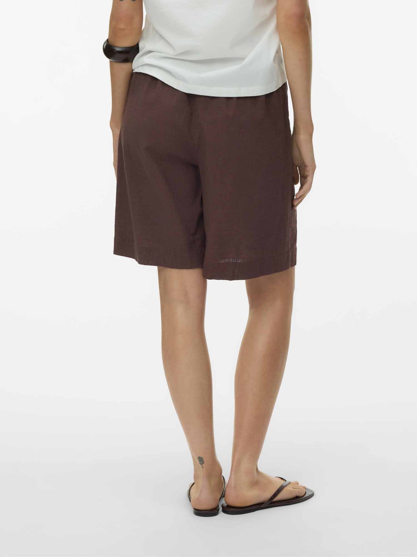 Shorts Caia di Vero Moda donna in marrone