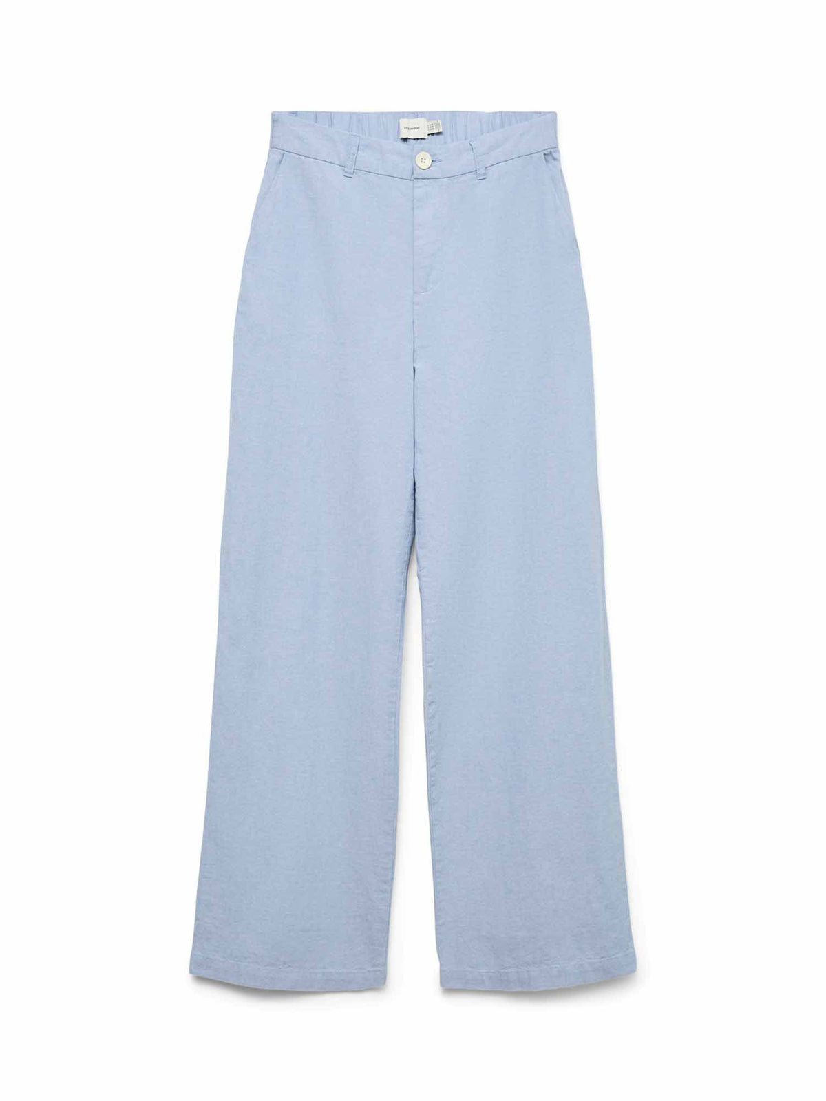 Vero moda norma pantalone da donna celeste