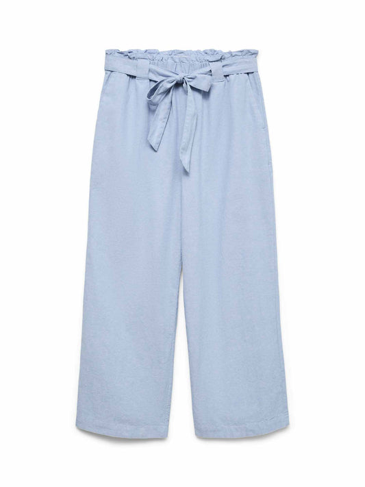 Pantaloni Vero Moda Norma azzurri da donna