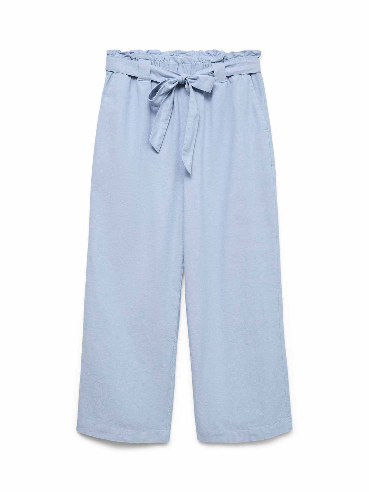 Vero moda norma pantalone da donna celeste