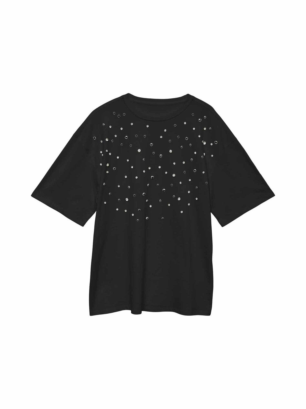Vero moda dana t-shirt da donna nero