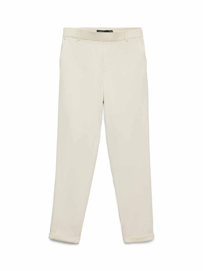 Pantaloni tailored Vero Moda donna beige per un look casual versatile