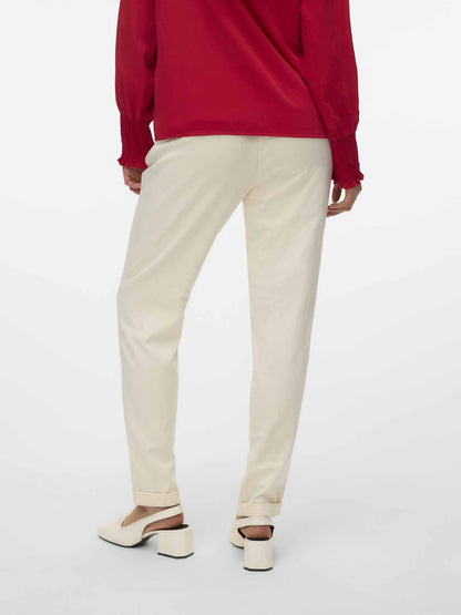 Pantaloni tailored Vero Moda donna beige per un look casual versatile