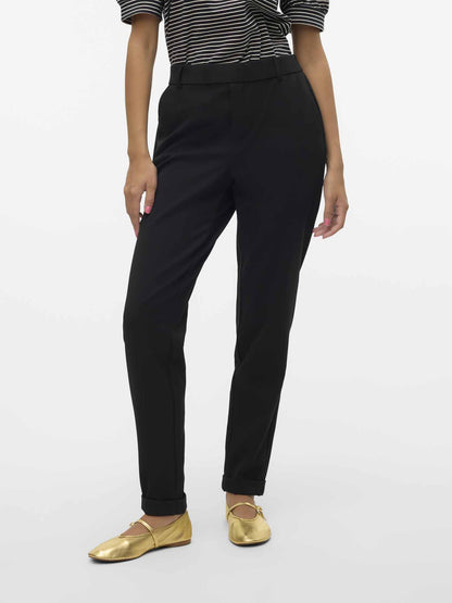 Vero moda maya pantalone da donna nero