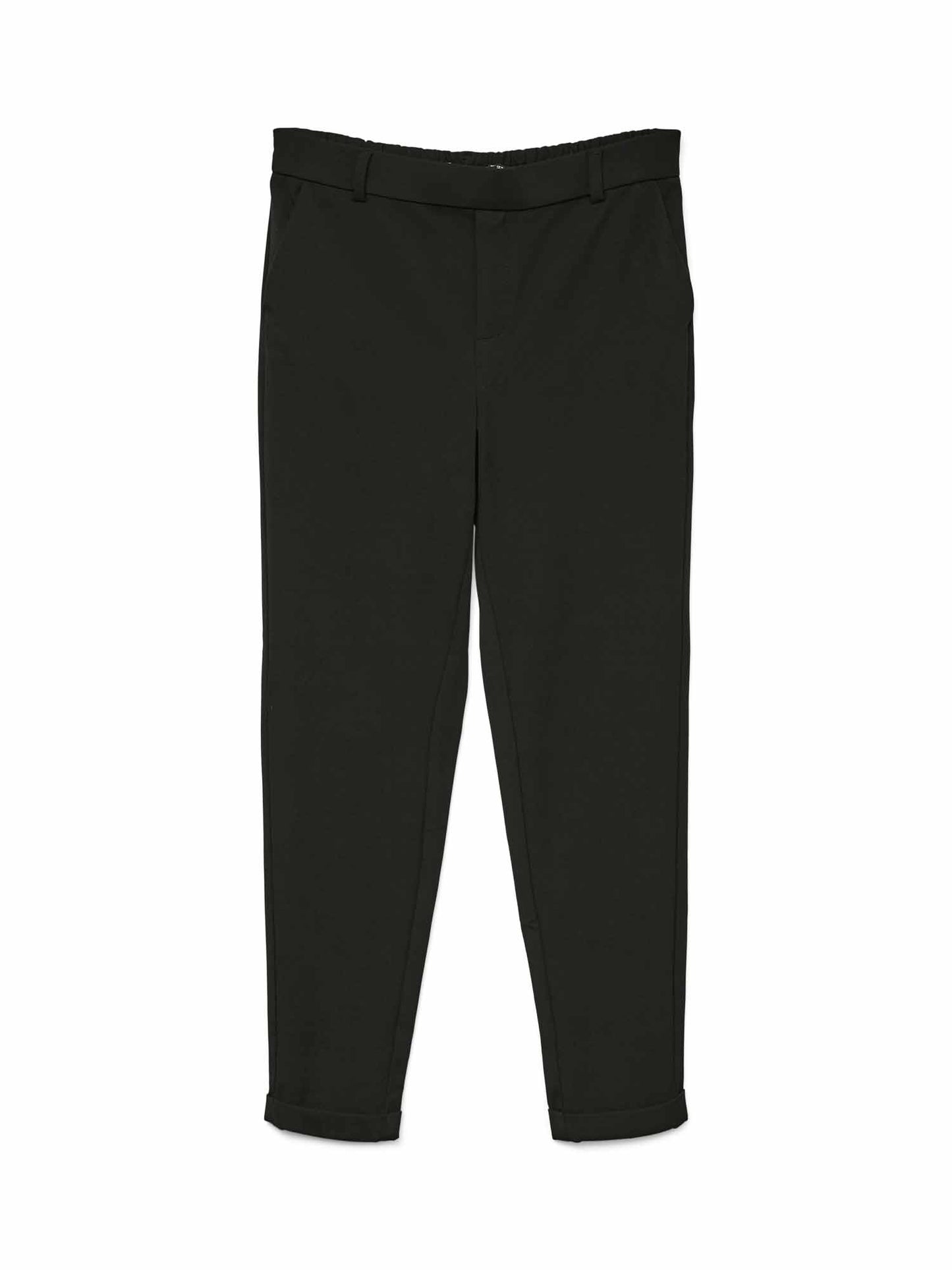 Pantaloni Maya mid waist neri da donna Vero Moda