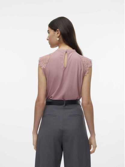 Top rosa Vero Moda Nosta elegante e versatile da donna