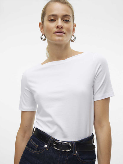 VERO MODA PANDA MODA - BIANCO