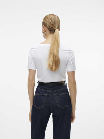 VERO MODA PANDA MODA - BIANCO