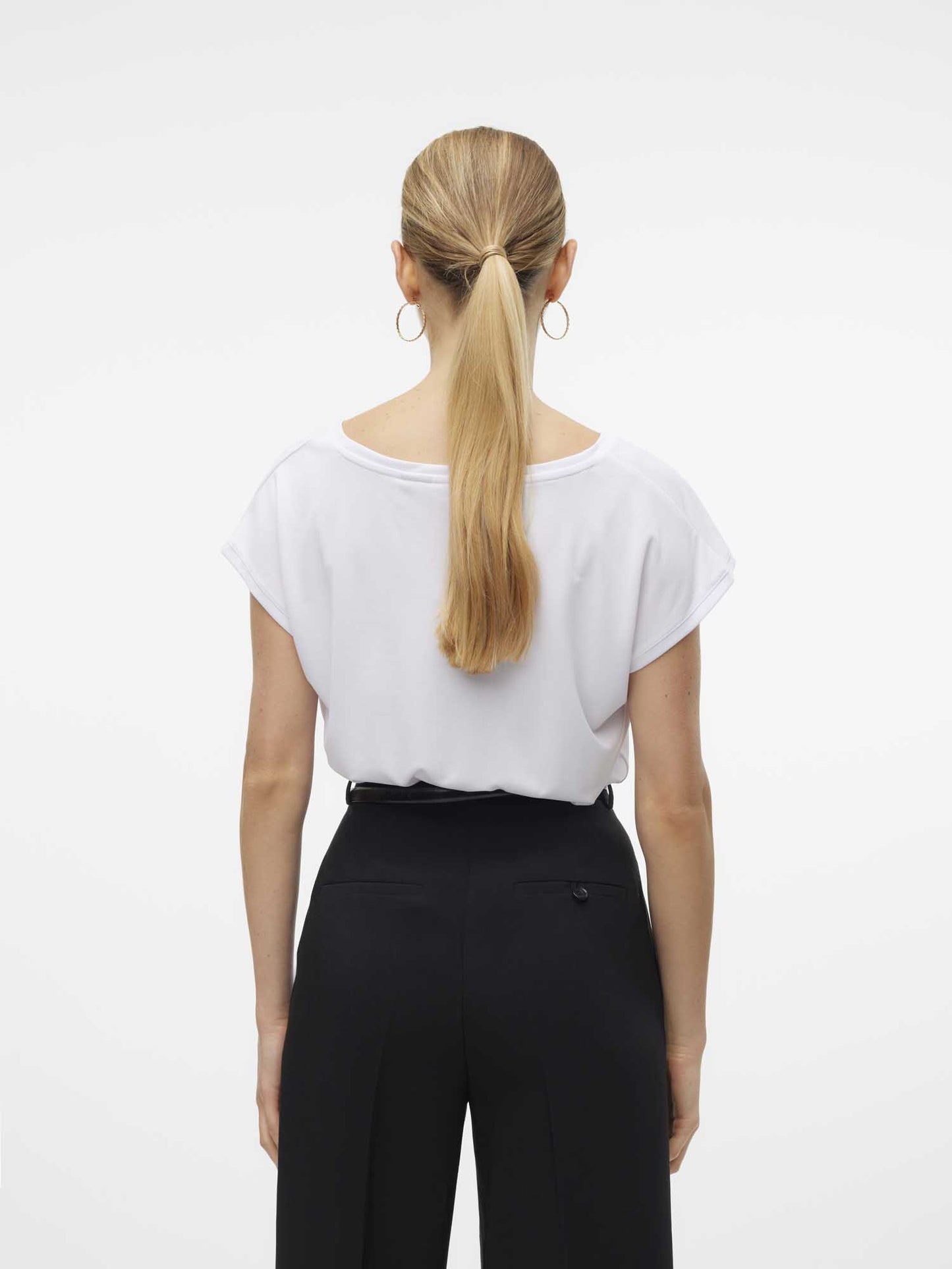 VERO MODA FILLI SS V - BIANCO