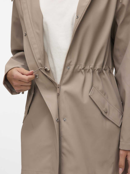 VERO MODA MALOU COAT - BEIGE
