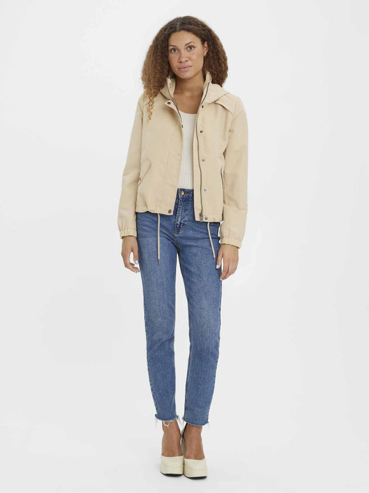 Vero Moda short parka Irish cream unisex adulto