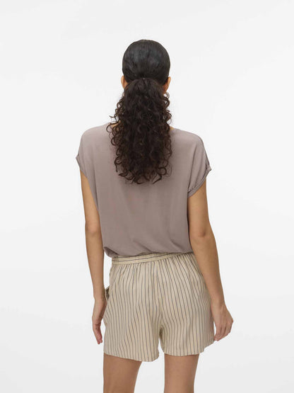 T-shirt unisex adulto Vero Moda con maniche corte e scollo girocollo moon