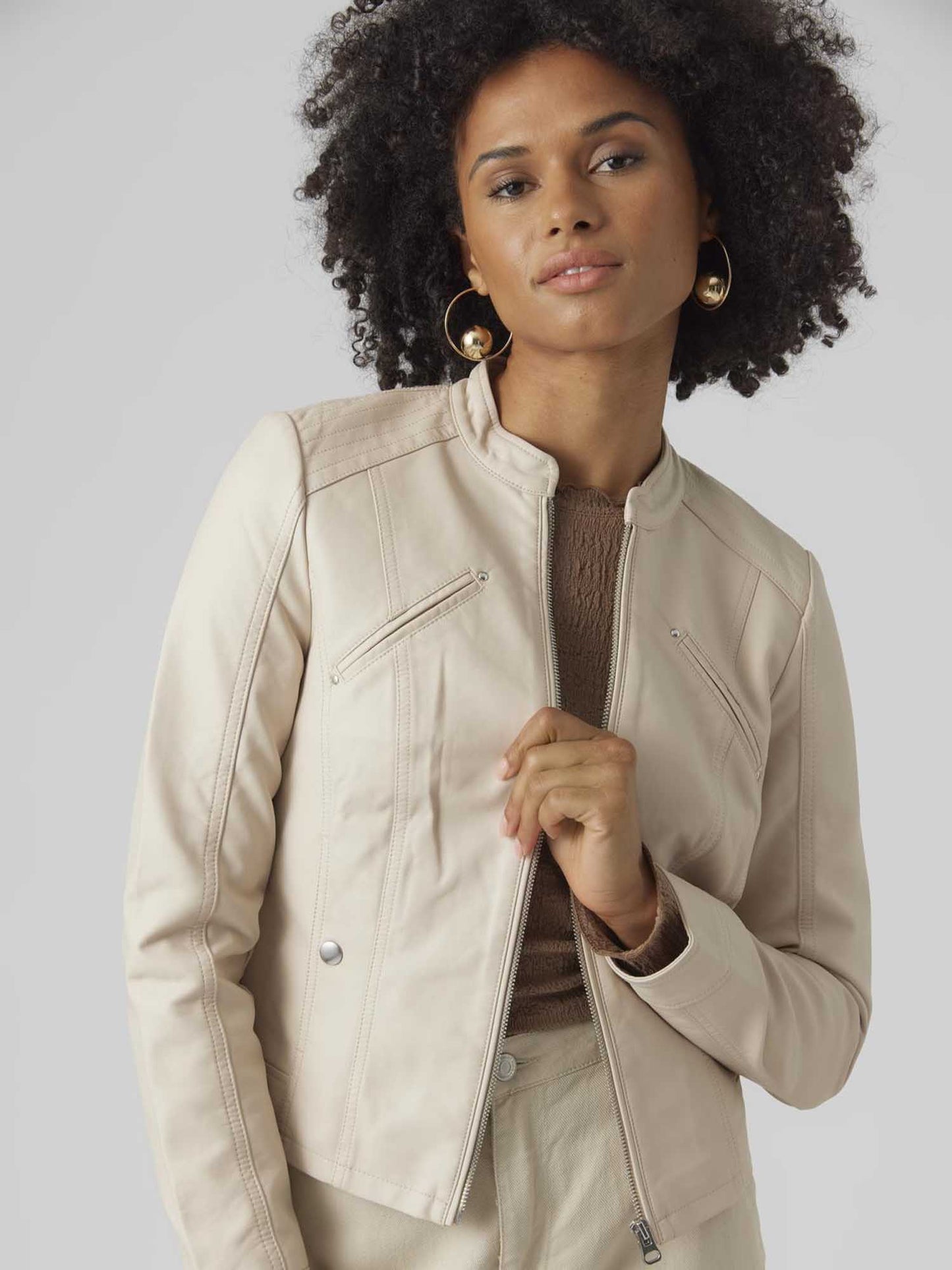 VERO MODA N.FAVODONA - PANNA