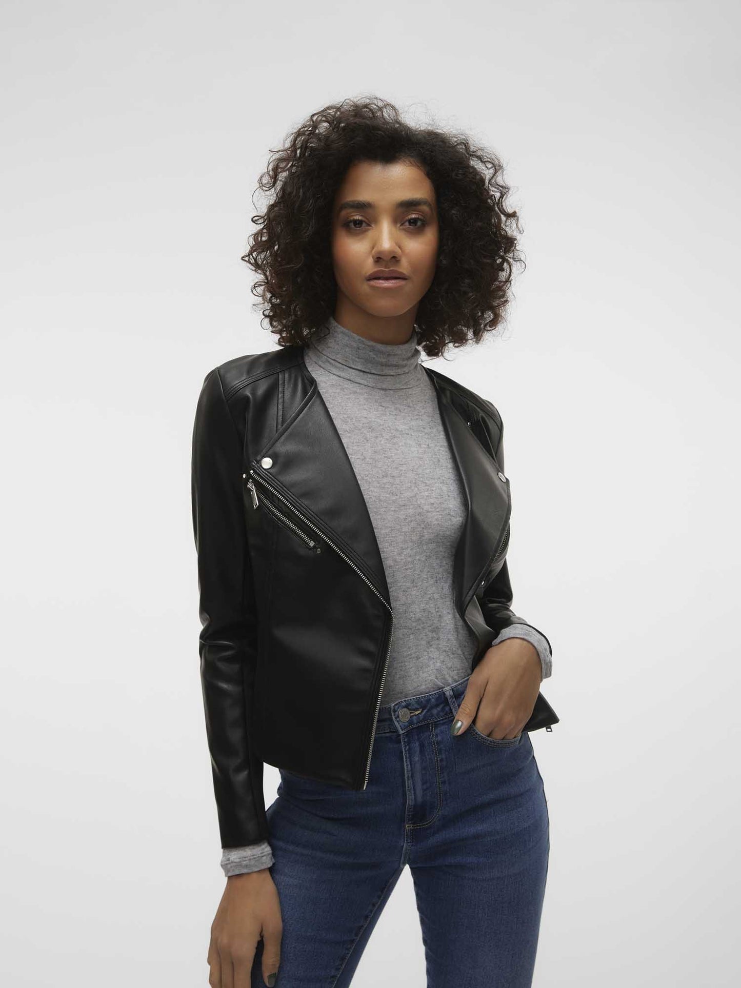 GIACCA RILEY VERO MODA DA DONNA NERO