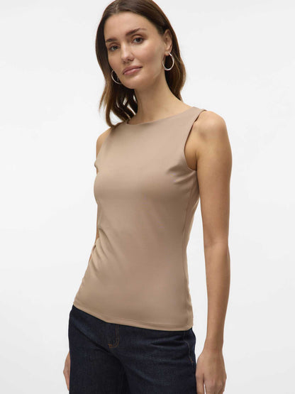 VERO MODA MILLION SL - BEIGE