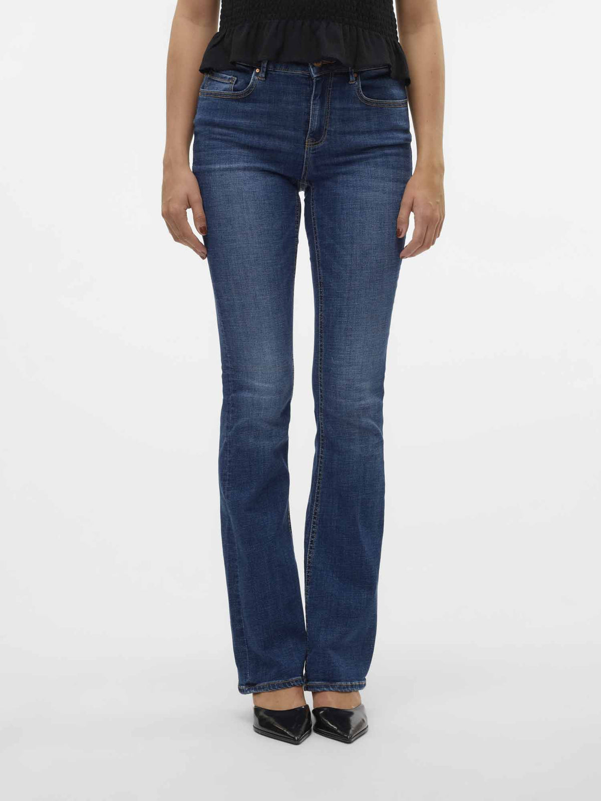 Vero moda flash jeans da donna jeans scuro