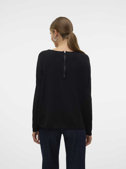 PULLOVER BREEZE VERO MODA DA DONNA NERO