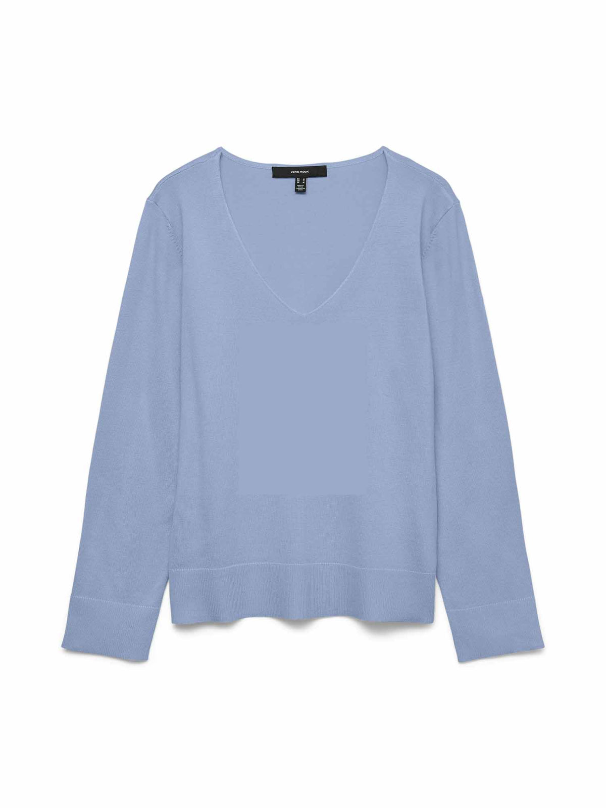 Vero moda silje maglia da donna celeste