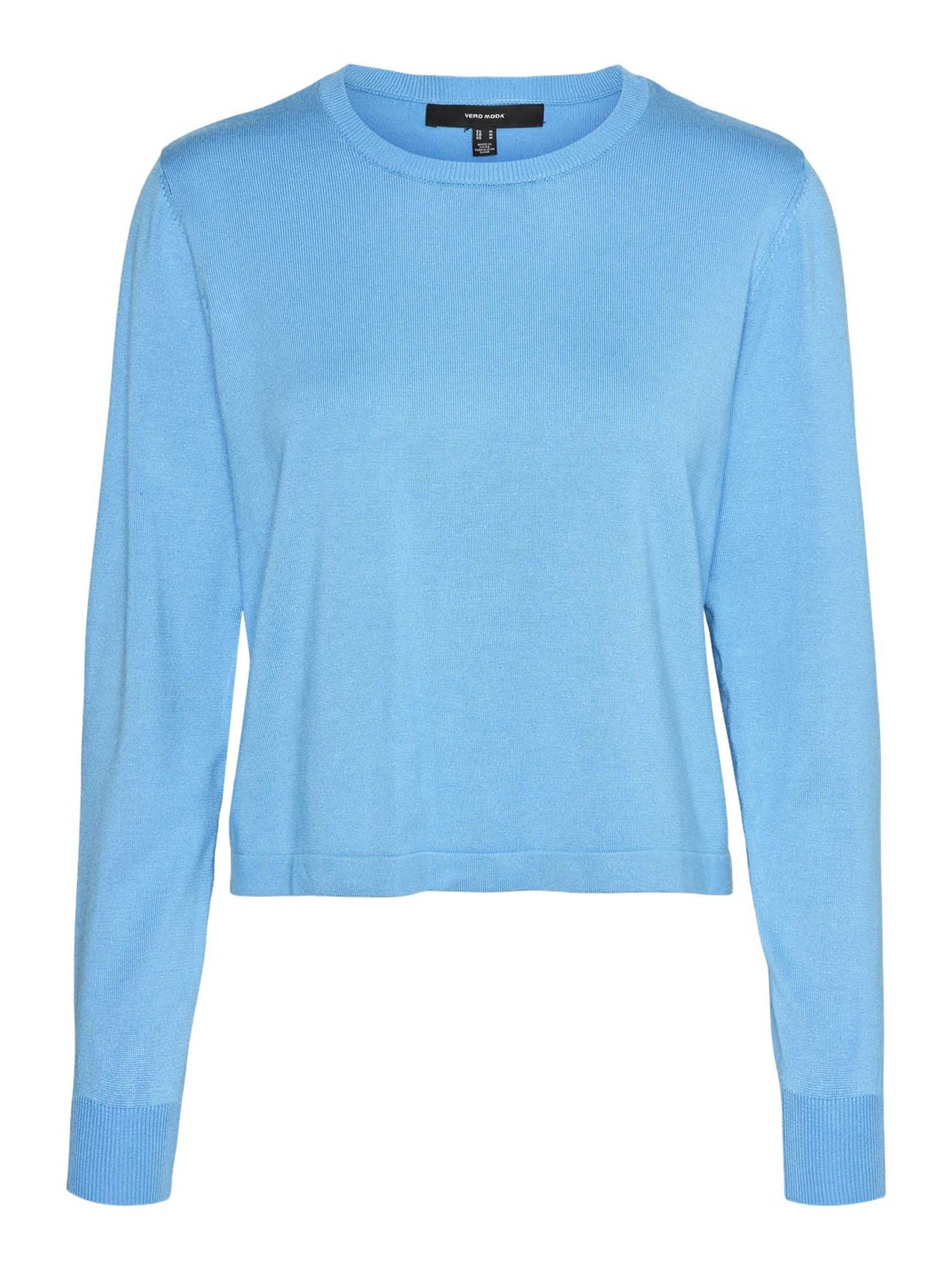 VERO MODA SILJE LS O - AZZURRO