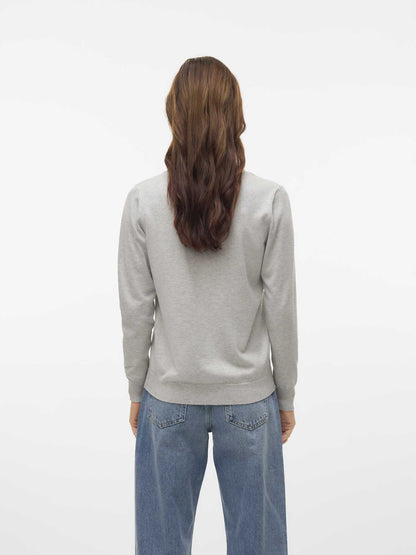 CARDIGAN SILJE VERO MODA DA DONNA GRIGIO