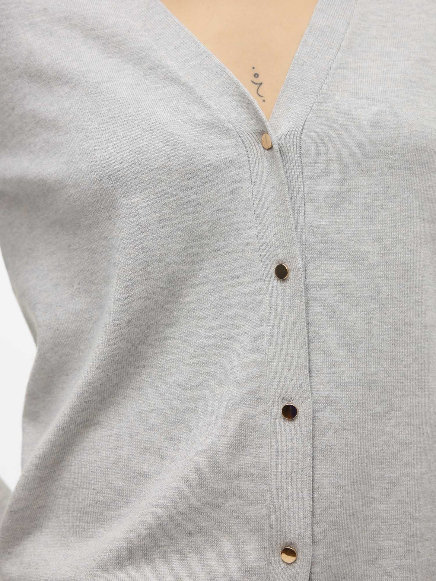 CARDIGAN SILJE VERO MODA DA DONNA GRIGIO