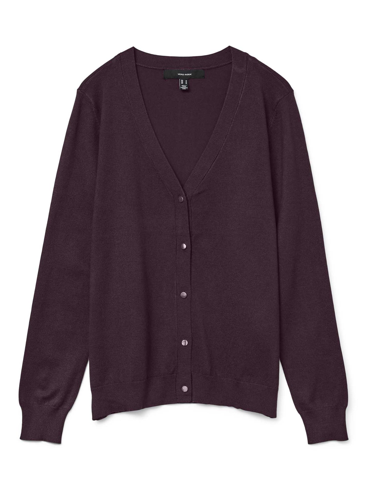 CARDIGAN SILJE VERO MODA DA DONNA BORDEAUX
