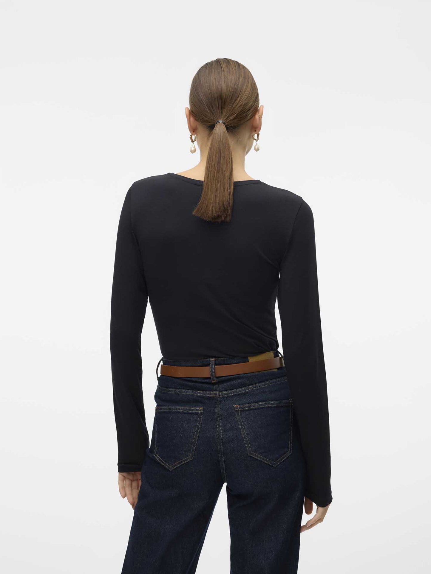 VERO MODA LULU LS - NERO