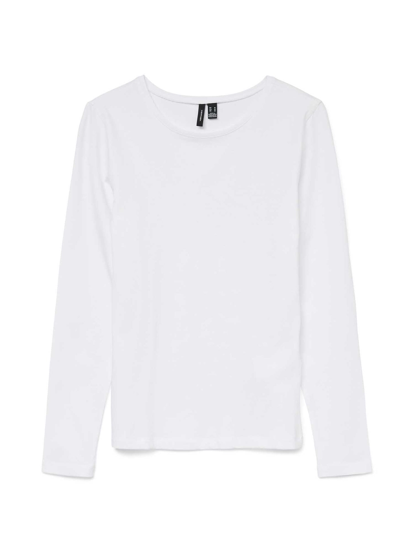 VERO MODA LULU LS - BIANCO