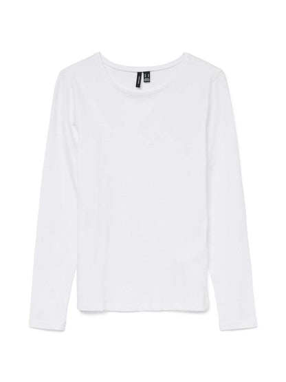VERO MODA LULU LS - BIANCO