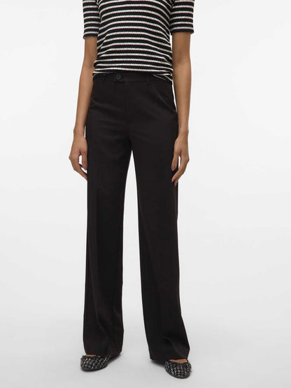 Vero moda texas pantalone da donna nero