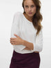 t-shirt-unisex-vero-moda-basic-maniche-corte-color-snow