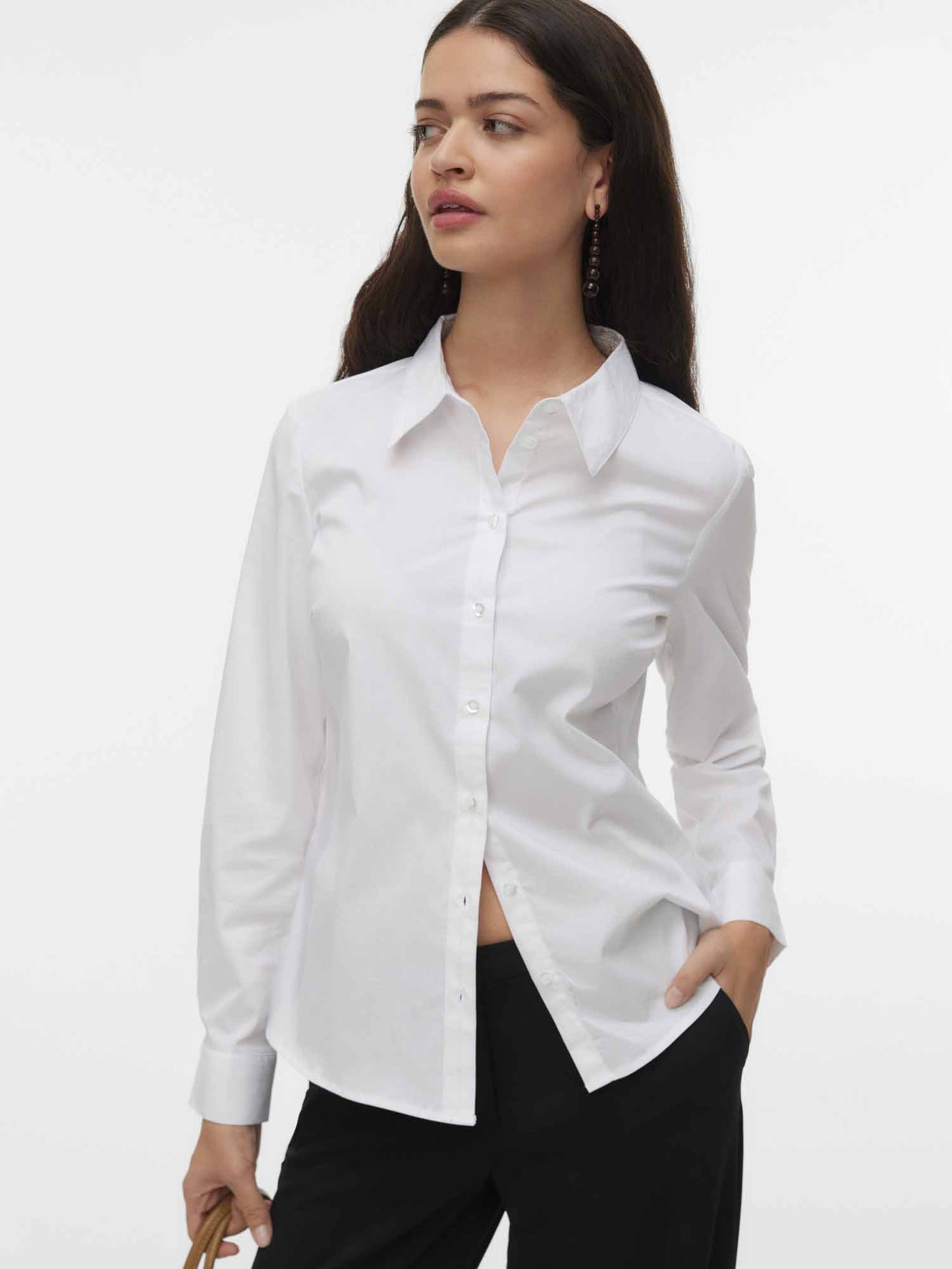 Camicia oversize bianca Sophie di Vero Moda per donna