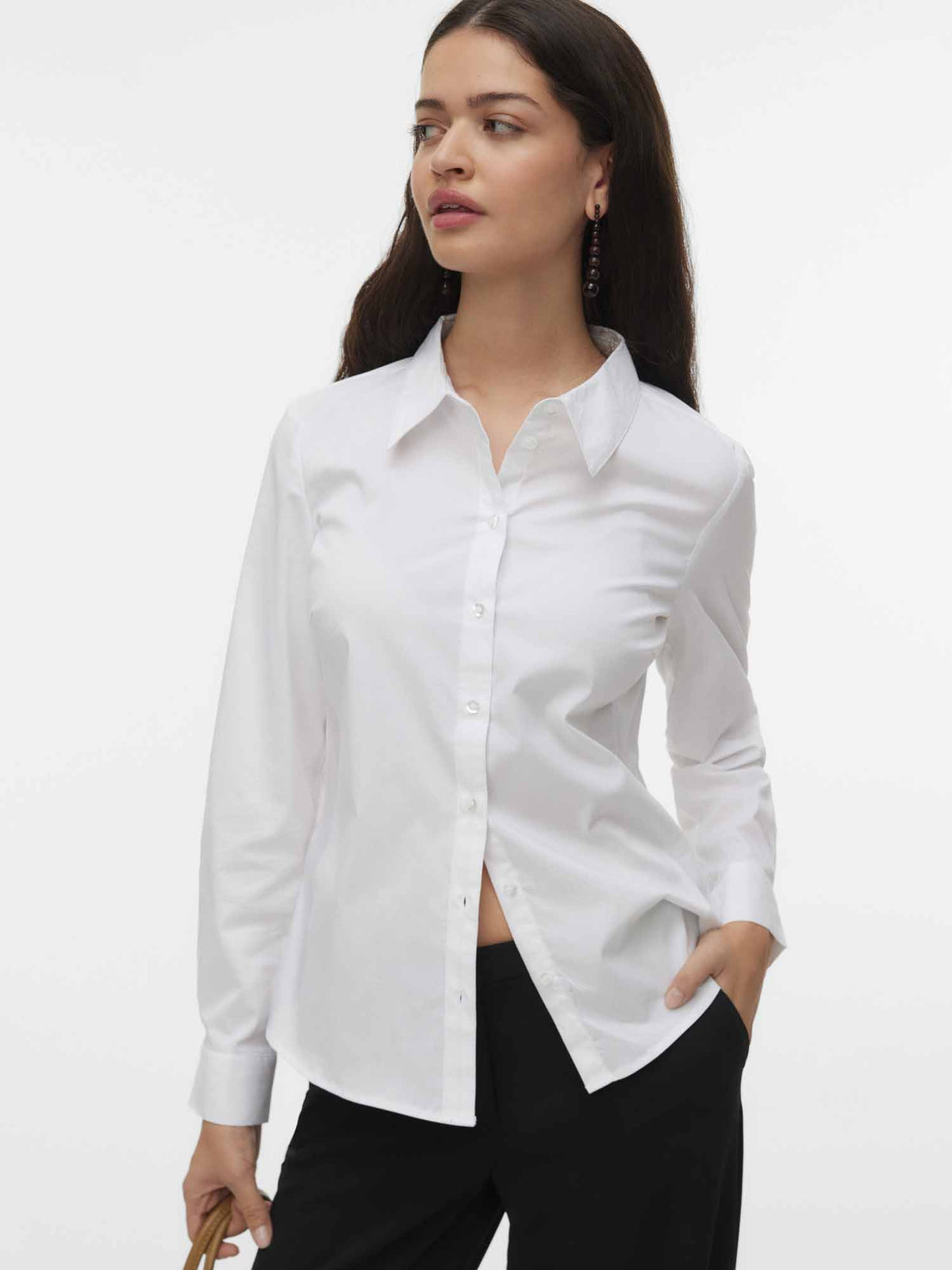 Vero moda sophie camicia da donna bianco