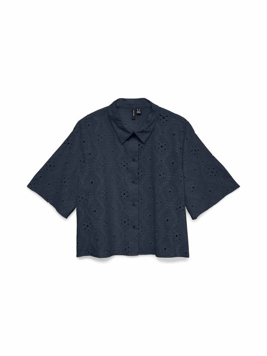 Camicia Vero Moda Eliza da donna blu navy