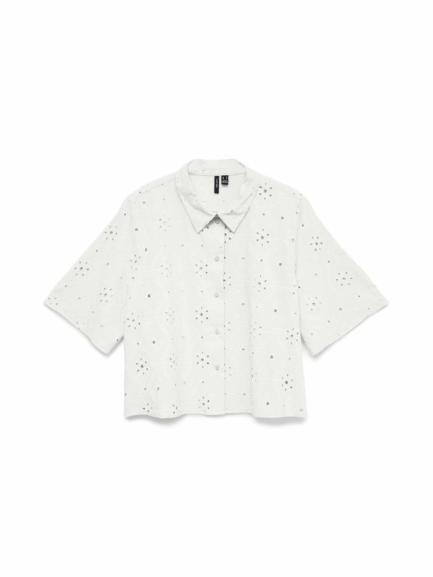 Vero Moda Eliza, camicia donna bianca regular fit