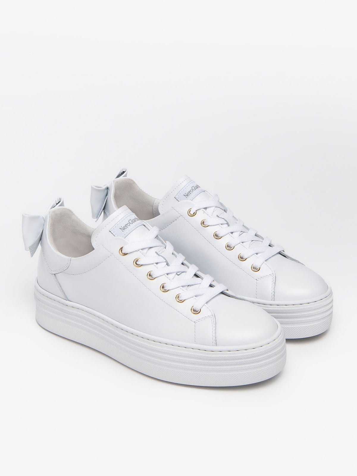 Nero giardini caprai sneakers da donna bianco