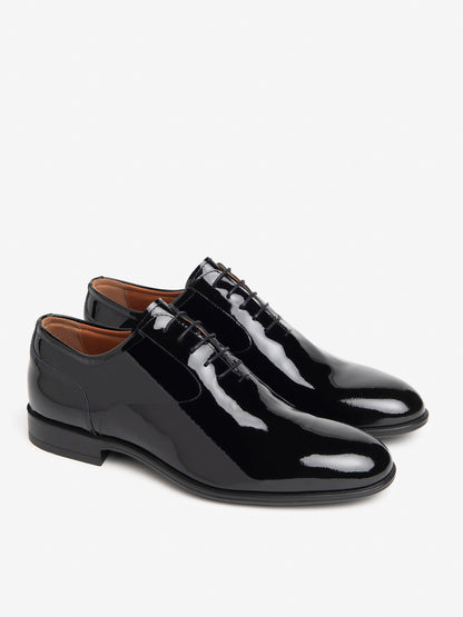 STRINGATA IN VERNICE NERO GIARDINI UOMO NERO